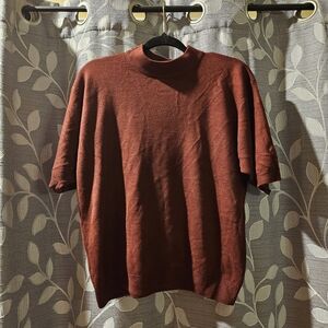 Norton McNaughton Maroon Crewneck Sweater